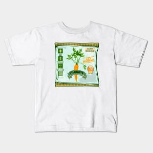 Carrot seeds Kids T-Shirt